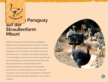 Tablet Screenshot of mbuni.de